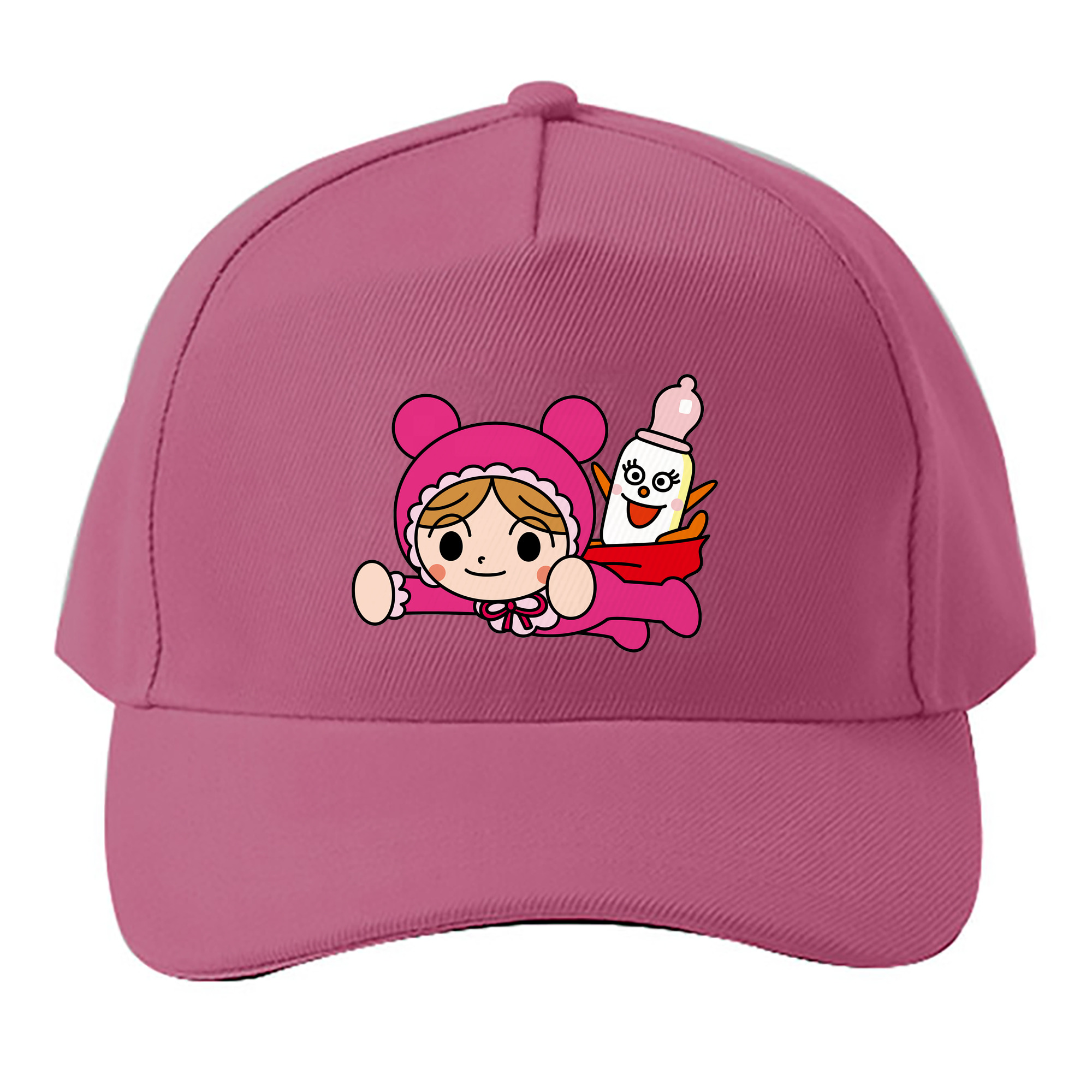 （画像用） アンパンマン Anpanman ベースボールキャップ 綿100％ 男女兼用 帽子 スポーツ